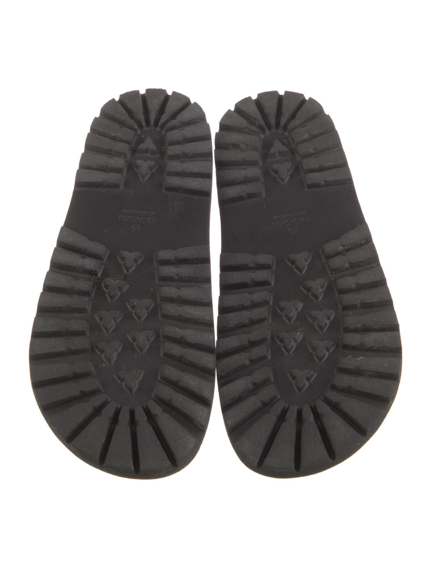 Gucci Web Accent Rubber Slides